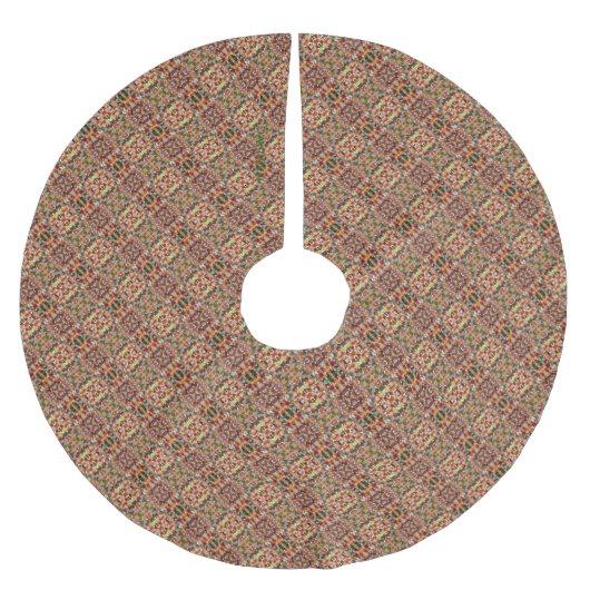 HAMbWG – クリスマスツリースカート – キャンディパターン1 (正面)