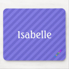 HAMbWG – コンピュータマウス – 紫色の対角線 マウスパッド