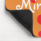 HAMbWG – コンピュータマウス – 赤水玉模様 マウスパッド (コーナー)