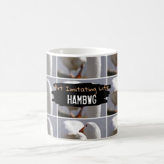 HAMbWG – コーヒーカップ – 芸術の模倣の生活 – アヒル (中央)