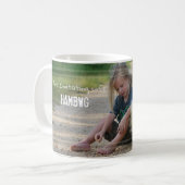 HAMbWG – コーヒーマグ – 女の子wテディベア コーヒーマグカップ (正面左)