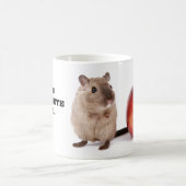 HAMbWG – コーヒーマグ – Hamster & Apple コーヒーマグカップ (中央)