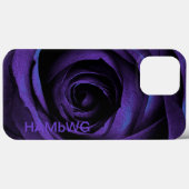 HAMbWG – ゴシックパープルバラ Case-Mate iPhoneケース (裏面 (横))