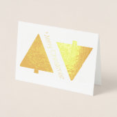 HAMbWG – ゴールドフォイルカード – デザイナーツリー 箔カード (正面)