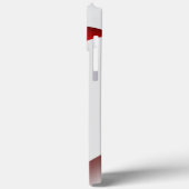HAMbWG – サムスン携帯電話ケース – 白/赤 Case-Mate iPhoneケース (裏面 / 左)