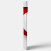 HAMbWG – サムスン携帯電話ケース – 白/赤 Case-Mate iPhoneケース (裏面 / 右)