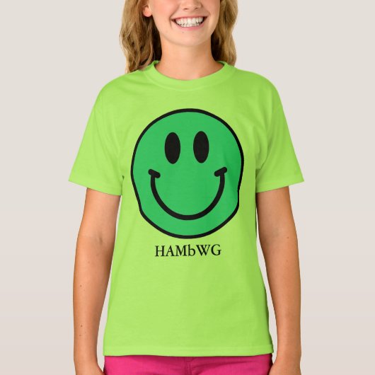 HAMbWG – ジャージー – 海軍w Tシャツ (正面)