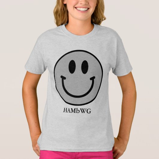HAMbWG - ジャージ - グレー Tシャツ (正面)