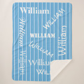 HAMbWG – ソフトフリース – お名前！ シェルパブランケット (正面)