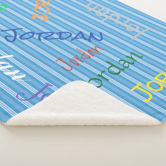 HAMbWG – ソフトフリース – お名前! シェルパブランケット (3/4)