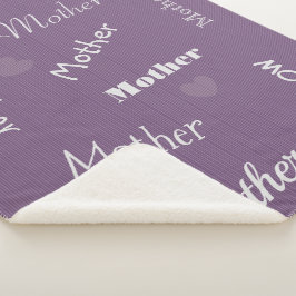 HAMbWG – ソフトフリース – お名前！ シェルパブランケット