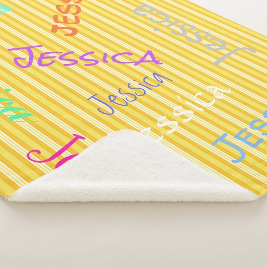 HAMbWG – ソフトフリース – お名前! シェルパブランケット (3/4)