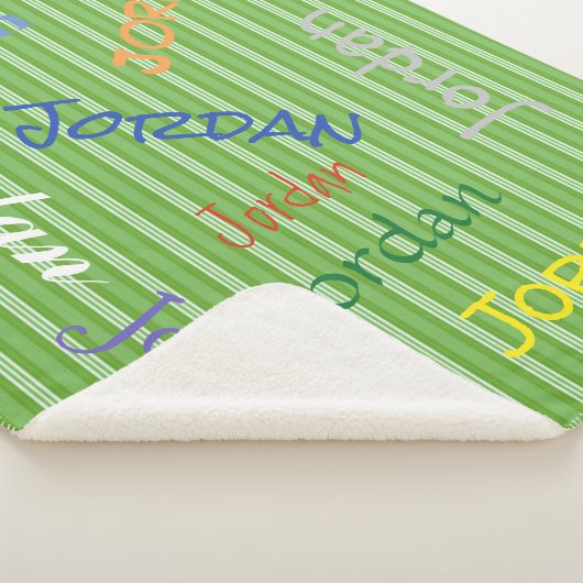 HAMbWG – ソフトフリース – お名前! シェルパブランケット (3/4)