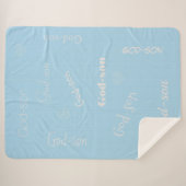 HAMbWG – ソフトフリース – お名前！ シェルパブランケット (正面(横))