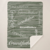 HAMbWG – ソフトフリース – お名前！ シェルパブランケット (正面)