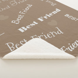 HAMbWG – ソフトフリース – お名前！ シェルパブランケット