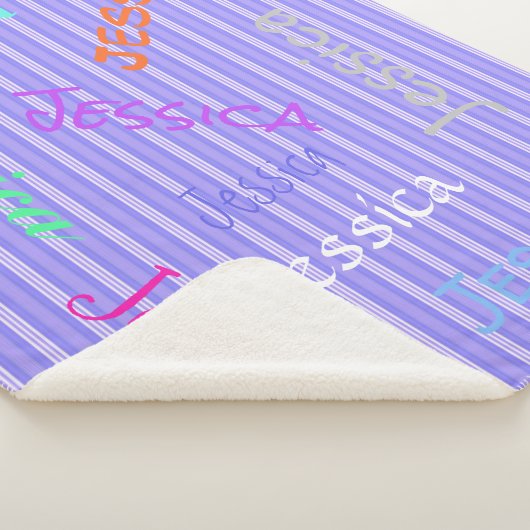 HAMbWG – ソフトフリース – お名前！ シェルパブランケット (3/4)