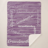 HAMbWG – ソフトフリース – お名前! シェルパブランケット (正面)