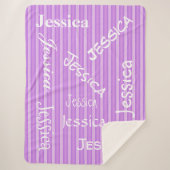 HAMbWG – ソフトフリース – お名前! シェルパブランケット (正面)