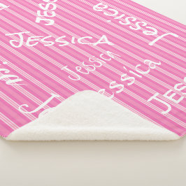 HAMbWG – ソフトフリース – お名前！ シェルパブランケット