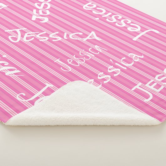 HAMbWG – ソフトフリース – お名前！ シェルパブランケット (3/4)