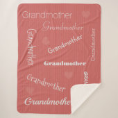 HAMbWG – ソフトフリース – お名前！ シェルパブランケット (正面)