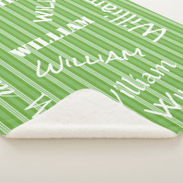 HAMbWG – ソフトフリース – お名前！ シェルパブランケット