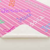 HAMbWG – ソフトフリース – お名前！ シェルパブランケット (3/4)