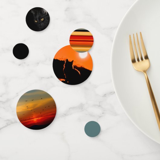 HAMbWG – テーブル紙吹雪 – ハロウィーンテーマ コンフェッティ (グループ)