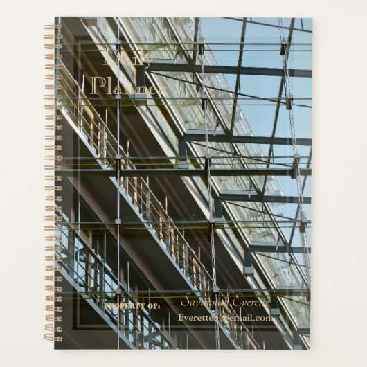 HAMbWG – デイリープランナー-建物テーマ プランナー手帳 (正面)