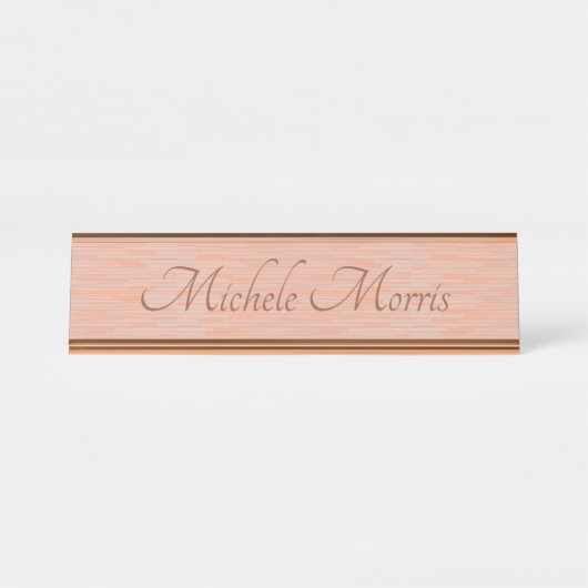 HAMbWG – デスク名プレート – グラデーション2 デスクネームプレート (正面)