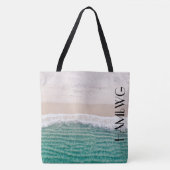 HAMbWG – トートバッグ – ビーチと潮 (正面)