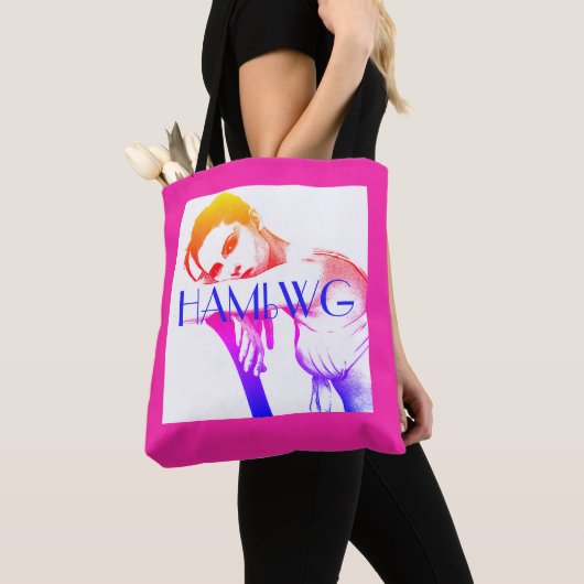 HAMbWG - トートバッグ - ブレイク (クローズアップ)