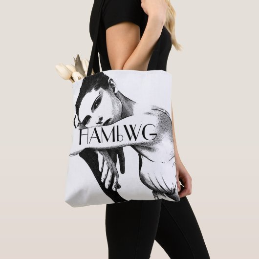 HAMbWG – トートバッグ – 休憩 (クローズアップ)