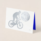 HAMbWG – バイクライダー誕生日 箔カード (正面)