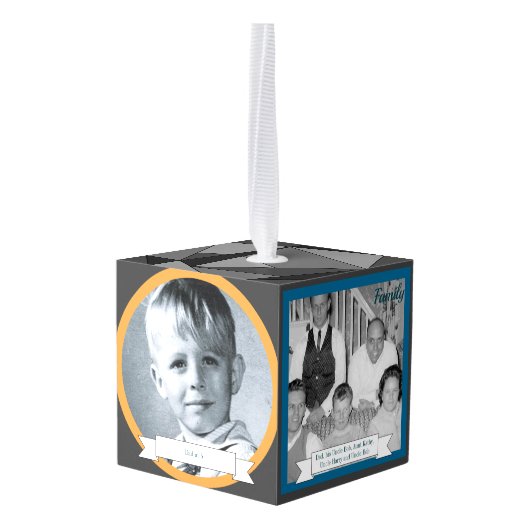 HAMbWG – フォトキューブオーナメント キューブオーナメント (裏面アングル)