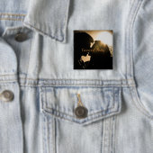 HAMbWG – ボタン – カップルキスをする 缶バッジ (インサイチュ)