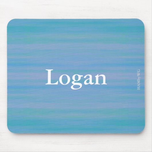 HAMbWG – マウスパッド – Bright Sky BlueWash (正面)