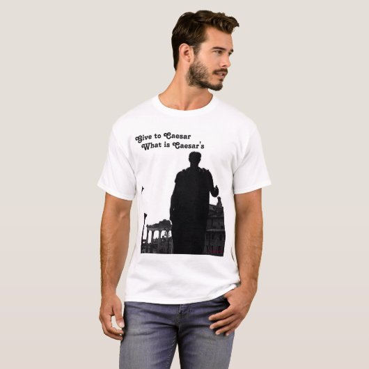 HAMbWG – メンズTシャツ – シーザー Tシャツ (正面フル)
