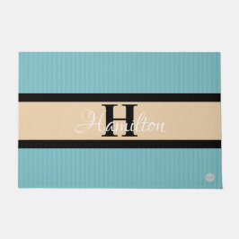 HAMbWG – 任意のカスタム色のドアマットと名前 ドアマット