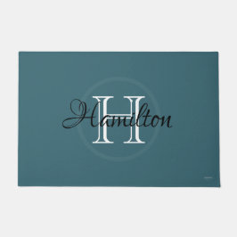 HAMbWG – 任意のカスタム色のドアマットと名前 ドアマット