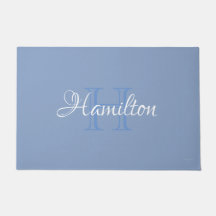 HAMbWG – 任意のカスタム色のドアマットと名前