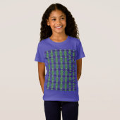 HAMbWG – 女子Tシャツ – パープルグリーン Tシャツ (正面フル)