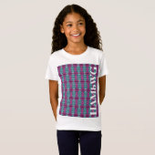 HAMbWG – 女子Tシャツ – 紫ティール（緑がかった色） Tシャツ (正面フル)