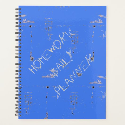 HAMbWG – 宿題デイリープランナー – 任意の色 プランナー手帳 (正面)