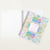 HAMbWG – 宿題デイリープランナー – 混色 プランナー手帳 (ディスプレー)