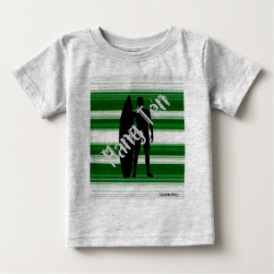 HAMbWG – 幼児のTシャツ – 十つる ベビーTシャツ