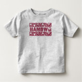 HAMbWG – 幼児用Tシャツまたはスウェットシャツ トドラーTシャツ (正面)