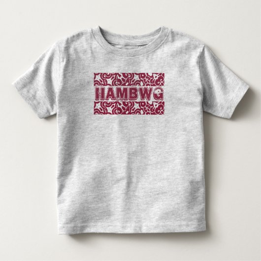 HAMbWG – 幼児用Tシャツまたはスウェットシャツ トドラーTシャツ (正面)