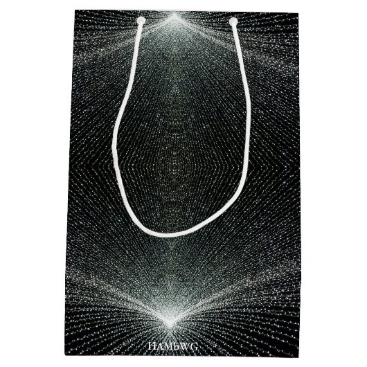 HAMbWG -抱き枕 – 光のスプレー ミディアムペーパーバッグ (裏面)